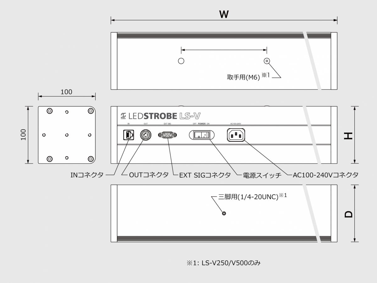 LEDストロボ LS-Vシリーズ